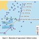 US Navy diagram of the paths of the USS Fitzgerald and ACX Crystal. USN